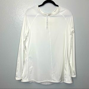 Lululemon athletica long sleeve t-shirt size 12 color white